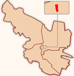 На карте населённого пункта