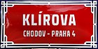 Čeština: Klírova ulice na Chodově v Praze 11 English: Klírova street, Prague.