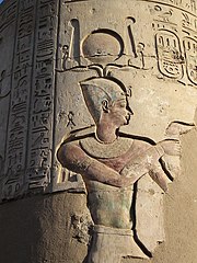 Bajorrelieve del templo de Kom Ombo (Egipto)