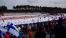 Stadion v Kontiolahti v roce 2014