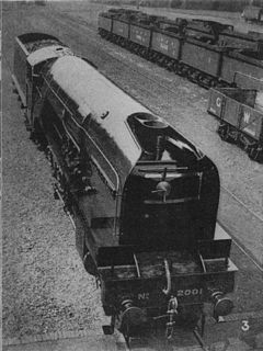 LNER Class P2 class of 6 three-cylinder 2-8-2 locomotives