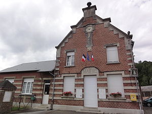 La Neuville-en-Beine (Aisne) mairie.JPG
