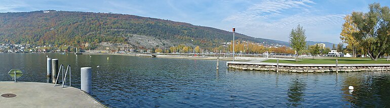 Lake Bienne, view from Nidau