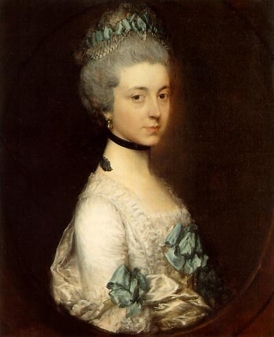 The Duchess of Buccleuch by Thomas Gainsborough, c. 1767.