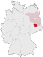 Lokasi Elbe-Elster di Jerman