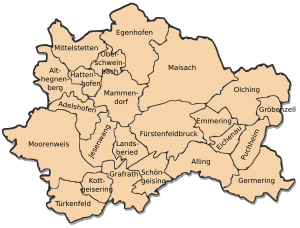 Komunity ve čtvrti Fürstenfeldbruck
