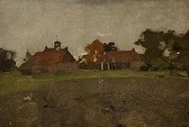 Landschap bij Diepenheim (Warmerlo) (1886-1887), olieverf op doek, RCE