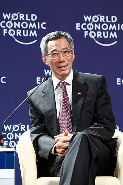 Prime Minister of Singapore Lee Hsien Loong at the World Economic Forum on East Asia in Jakarta, Indonesia, on 12 June 2011. The PM may certify that, 