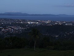 Legazpi City skyline Estanza dusk