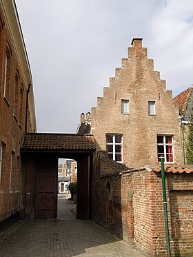 A Béguinage de Lierre cikk illusztráló képe