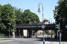 Bahnbrücke über die Lindenthaler Allee