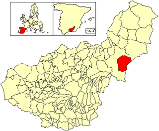 Caniles is a village located in the province of Granada, Spain. According to the 2005 census (INE), the city has a population of 4849 inhabitants.