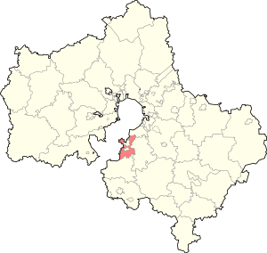 Location of Podolsk Region (Moscow Oblast).svg