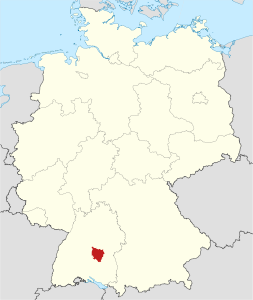 Circondario di Reutlingen – Localizzazione