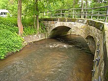 Alte Brücke unweit des Borthener Grundes