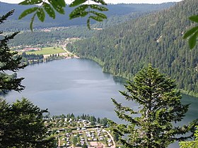 A Lac de Longemer cikk illusztráló képe