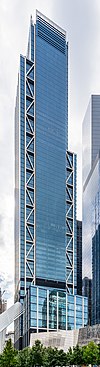 Looking up at 3 and 4 World Trade Center (straightened, cropped, 3).jpg