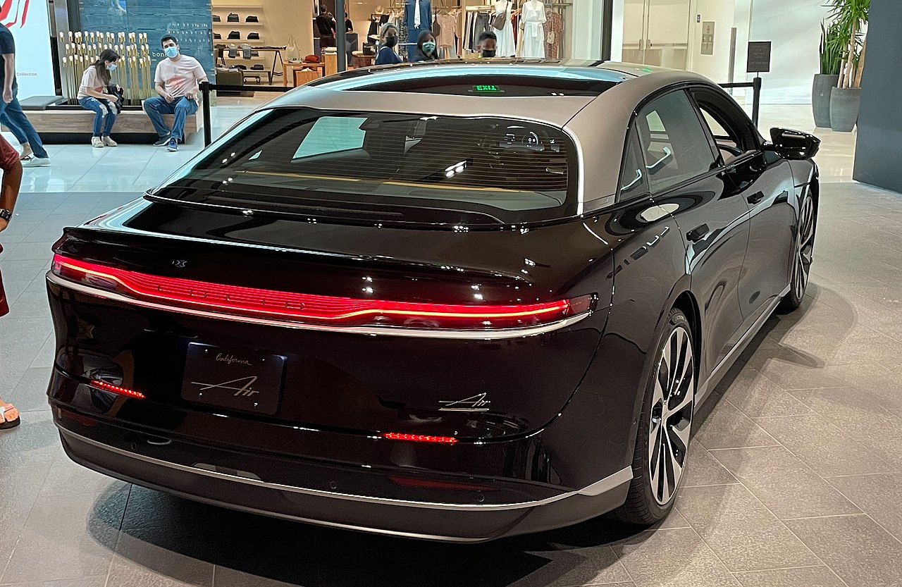 Image of Lucid Air Grand Touring - rear