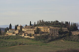 Lucignano dAsso Frazione in Tuscany, Italy