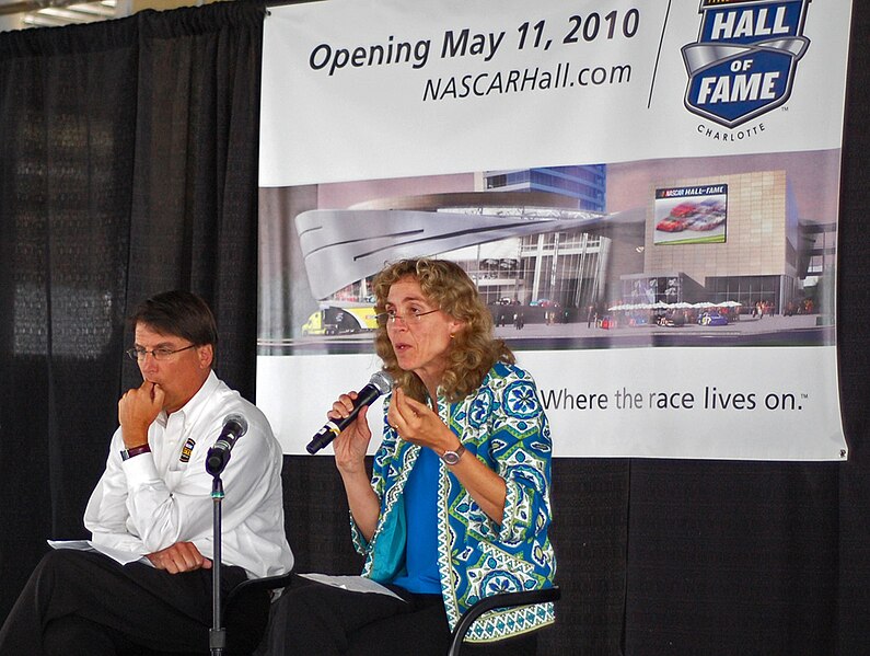 File:Lunch discussions atop NASCAR tower (3641520687).jpg