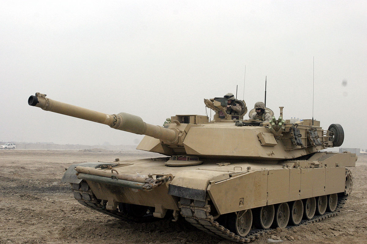 File:M1A1 Abrams Tank in Camp Fallujah.JPEG - Wikimedia Commons