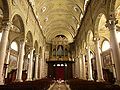 Navata centrale della Chiesa di San Martino, Magenta, Lombardia, Italia