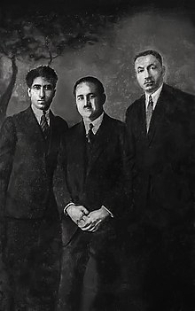 Mahammad Amin Rasulzade, Mirza Bala Mammadzade and Abbasgulu Kazimzade.jpg