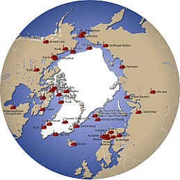 Location of some of the major research stations in the Arctic Major Research Stations in the Arctic.jpg