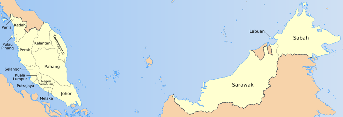 États et territoires fédéraux de Malaisie