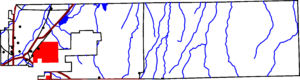 Map of Adams County