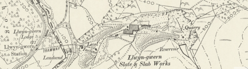 File:Map of Llwyngwern quarry, 1900.png