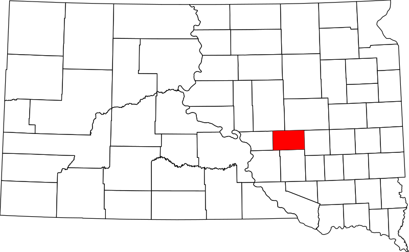 صورة:Map of South Dakota highlighting Jerauld County.svg