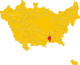 Map of comune of Locate di Triulzi (province of Milan, region Lombardy, Italy).svg