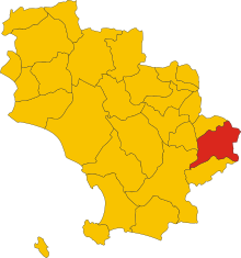 Localisation de Sorano
