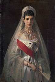 Парадный портрет Марии Фёдоровны, 1881