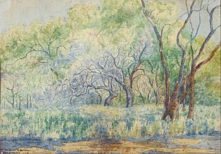 Paisaje, 1907, Musée national des Beaux-Arts de Buenos Aires