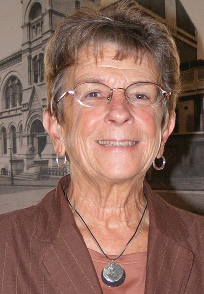 Mary Pat Clarke (pictured in 2007) was the first female president.