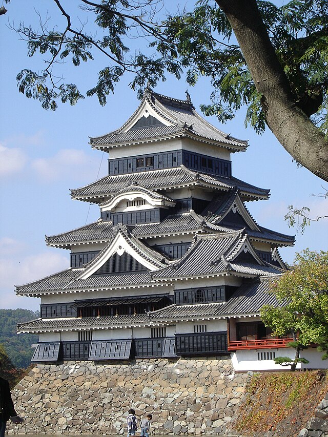 Castelo Matsumoto, comando administrativo do Domínio Matsumoto