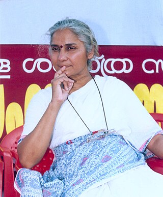 <span class="mw-page-title-main">Medha Patkar</span> Indian social activist