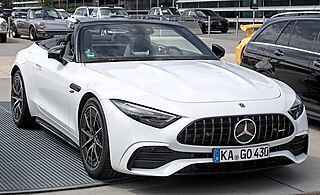 <span class="mw-page-title-main">Mercedes-AMG SL (R232)</span> Seventh-generation Mercedes-Benz SL-Class