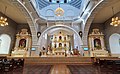 Newly reconstructed altar pieces decorated for its dedication day in 2020