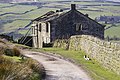 Middle Intake Farm and Bronte Way footpath - geograph.org.uk - 364521.jpg