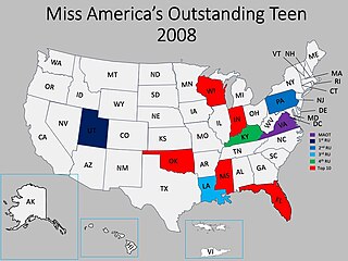 <span class="mw-page-title-main">Miss America's Outstanding Teen 2008</span> 3rd Miss America Outstanding Teen pageant held in Orlando, Florida