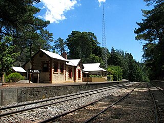 <span class="mw-page-title-main">Mount Lofty railway station</span> Former railway station in South Australia, Australia