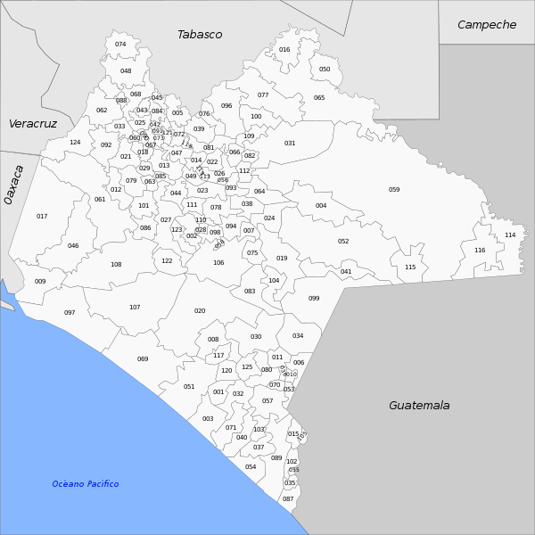 File:Municipios de Chiapas (2020).svg