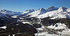  View of the High Engadin valley from Muottas Muragl, Grisons, Switzerland. (FP on the English Wikipedia)