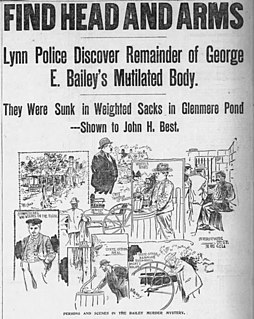 <span class="mw-page-title-main">Murder of George E. Bailey</span> 1900 murder in Saugus, Massachusetts