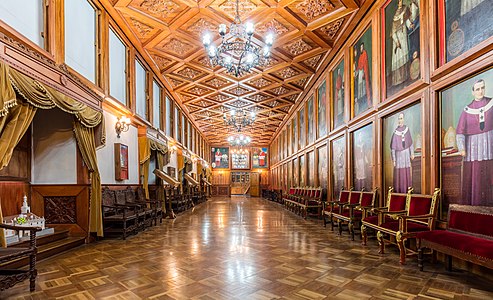 Chapter house located in today's museum of the Metropolitan Cathedral of Quito, Historic Center of Quito, capital of Ecuador.