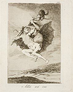 Capricho No. 66: Allá va eso (There it goes)