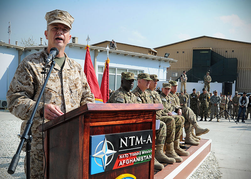 File:NATO Training Mission Afghanistan command changes hands (6315330549).jpg